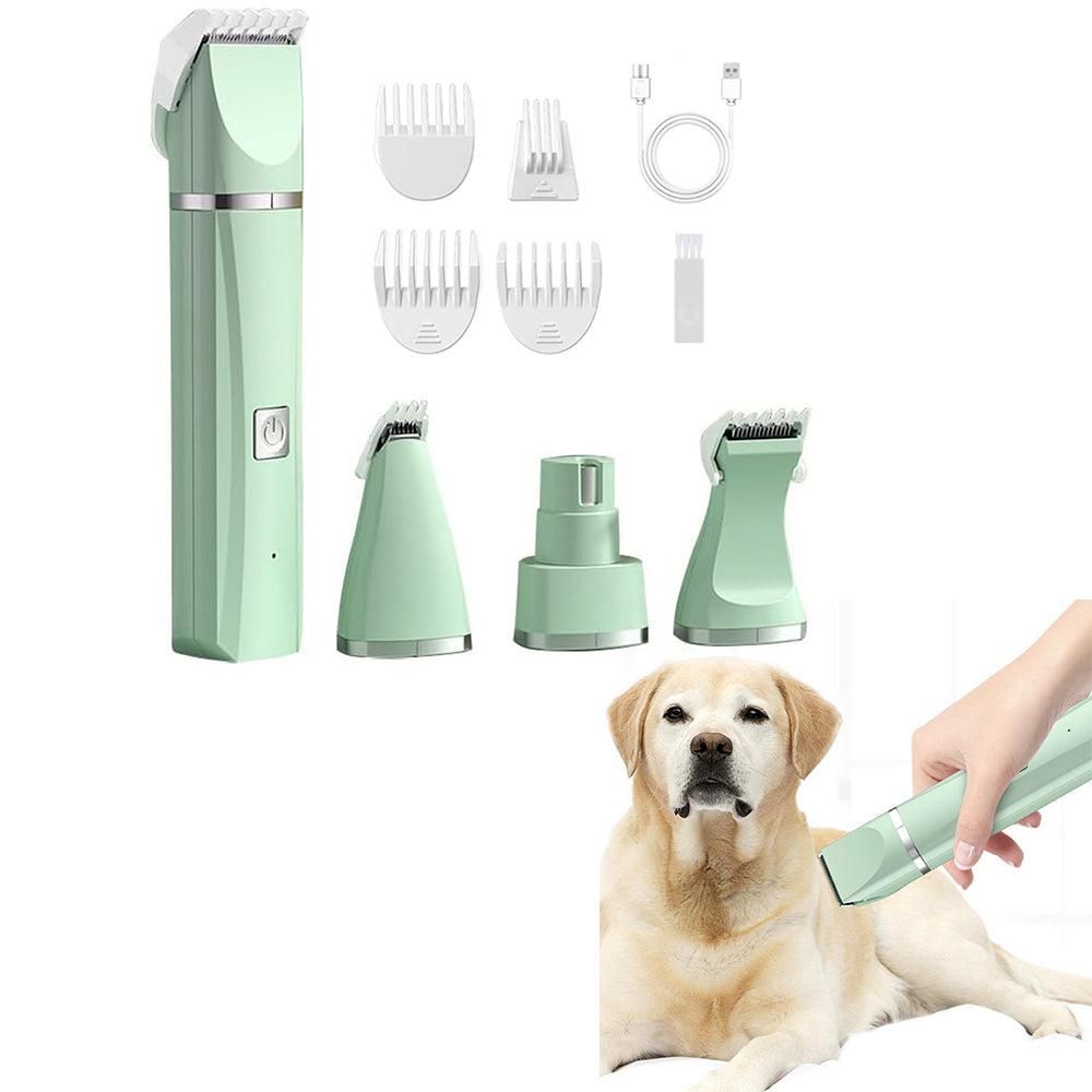 Pet Grooming Kit Cat Dog Clippers Pet Hair Trimmer Electric Shaver White - view 6