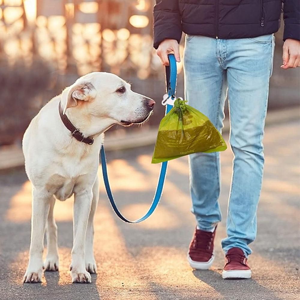 2PCS Metal Dog Poop Bag Holder Clips - Hands-Free Leash Attachment - view 4