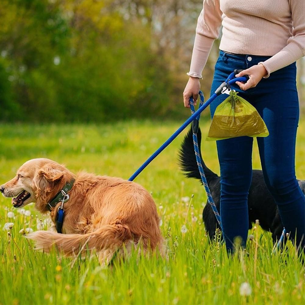 2PCS Metal Dog Poop Bag Holder Clips - Hands-Free Leash Attachment - view 6
