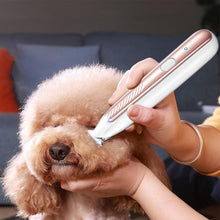 Pet Dog Paw Trimmer with LED Light Cordless Electric Pet Paw Grooming Clippers for Paws Ears Face Rump - view 2