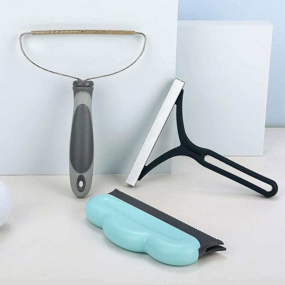 5Pcs Set Pet Hair Removers Dog Cat Hair Lint Removal Tool for Carpets Clothes Furniture Car Upholstery - view 7