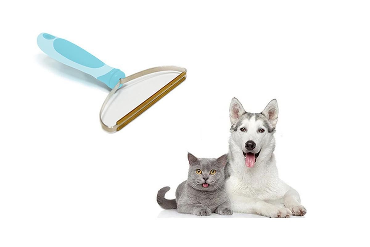 Carpet Rake for Pet Hair Removal Rotating Carpet Rake Scraper - view 4
