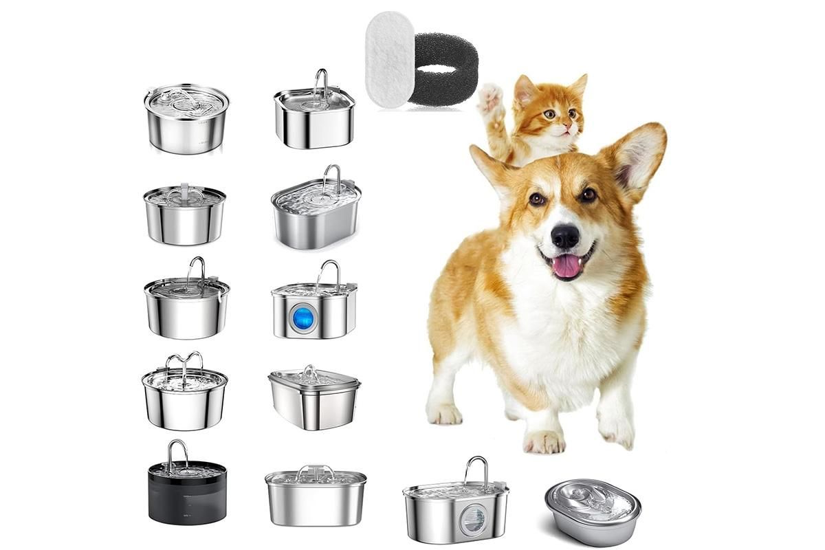 12 Sets Carbon Filters Water Fountain Replacement for Pet Dog Cat Water Drinking - view 2