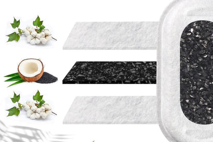 12 Sets Carbon Filters Water Fountain Replacement for Pet Dog Cat Water Drinking - view 4