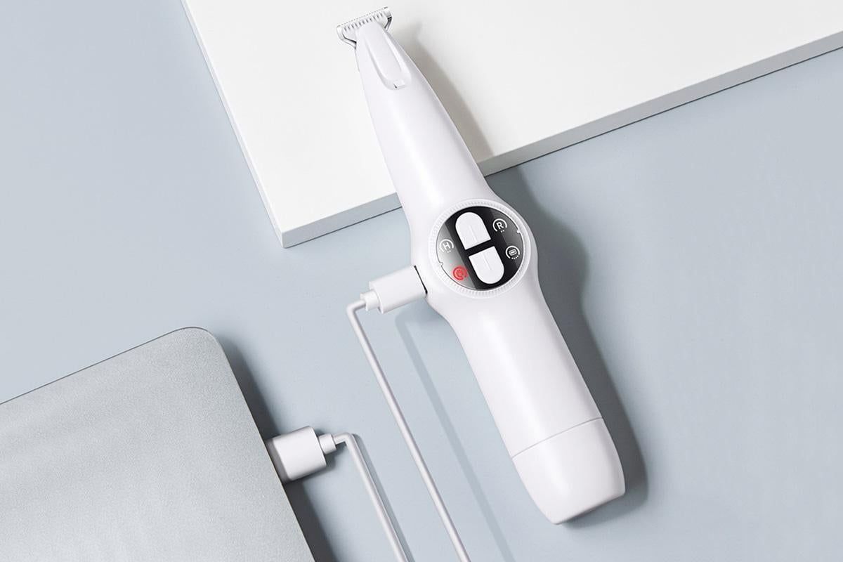 2 in 1 Pet Grooming Clippers with Nail Grinder and LED Display - view 7