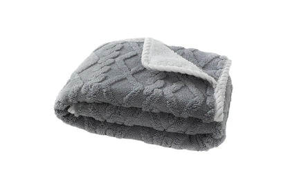 2pcs Pet Blanket for Couch Protection Water Resistance Cats Dogs Blanket for Furniture Protector-Grey S - view 4