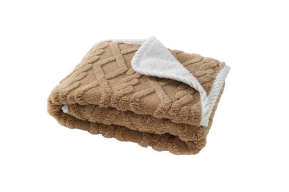 2pcs Pet Blanket for Couch Protection Water Resistance Cats Dogs Blanket for Furniture Protector-Khaki S - view 4