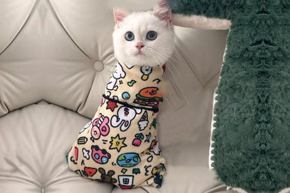 Cat Grooming Wrap For Nail Clipping Scratch Escape Calming Multifunctional Pet Tool M - view 4