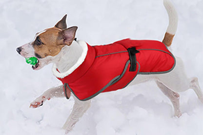 Dogcheer Dog Coat Reflective Dog Snow Jacket for Small Medium Large Dogs -Red M - view 8