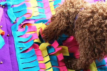 Dog Pet Nose Training Sniffing Pad Toys Blanket Game Feeding Cushion Snuffle Mat - view 4