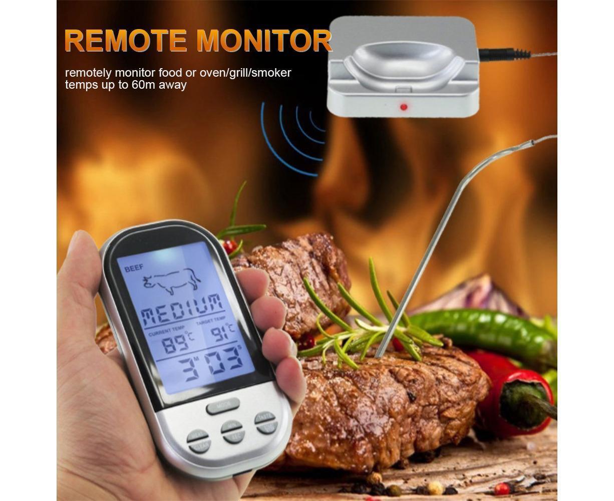 Digital Meat Thermometer - Wireless Remote - Waterproof - view 3