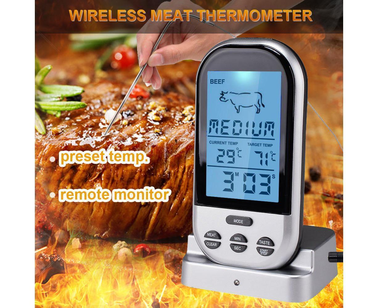 Digital Meat Thermometer - Wireless Remote - Waterproof - view 6