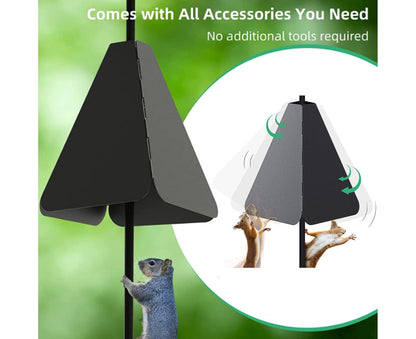 Squirrel Baffle Smooth Surface Bird Feeder Guard - A - view 2