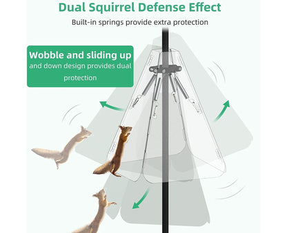 Squirrel Baffle Smooth Surface Bird Feeder Guard - A - view 8