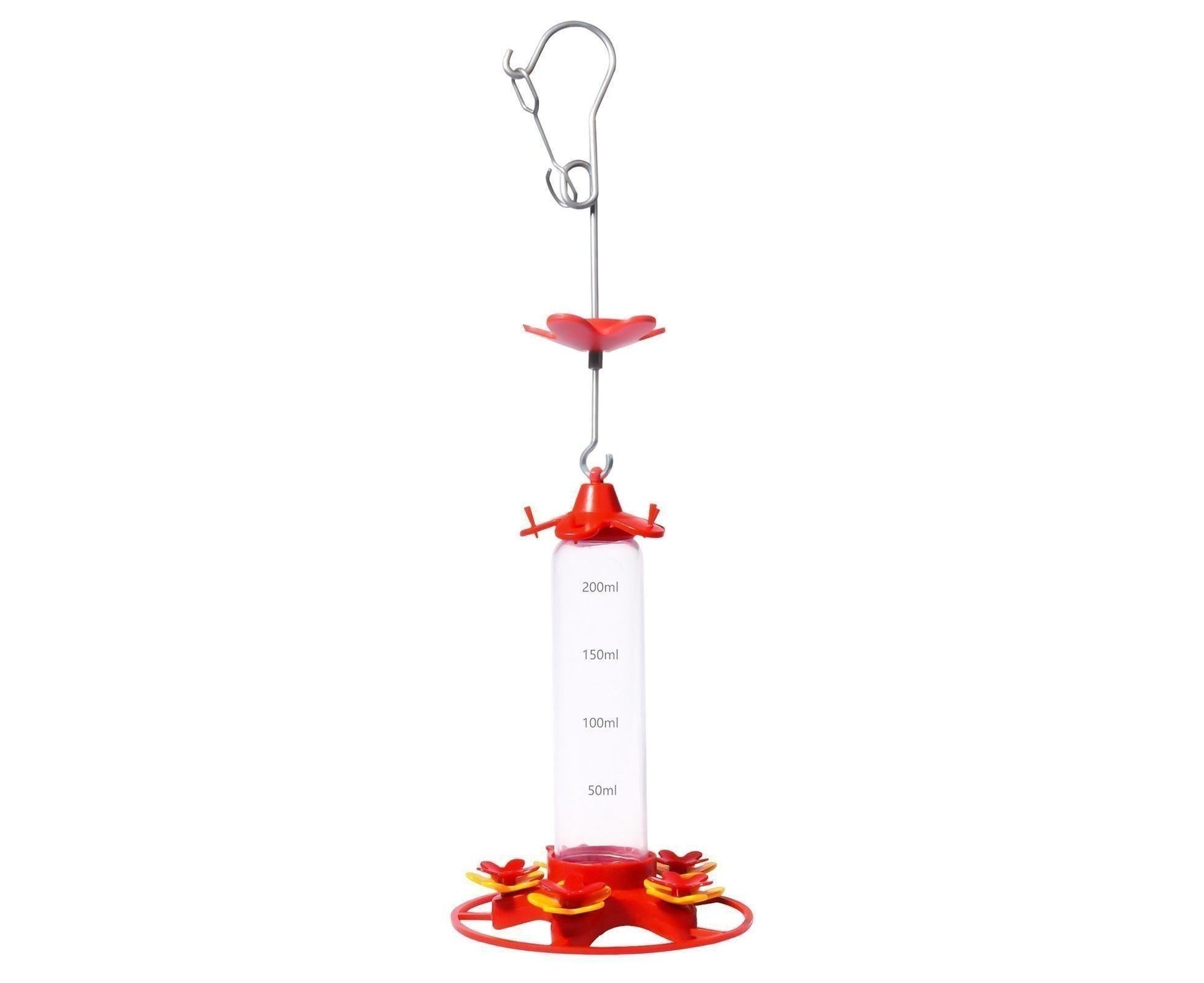 Hanging Feeder Hook Leakproof Hummingbird Feeder - Red - view 2