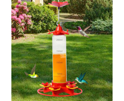 Hanging Feeder Hook Leakproof Hummingbird Feeder - Red - view 5