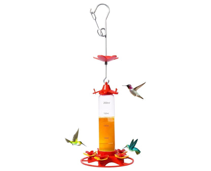 Hanging Feeder Hook Leakproof Hummingbird Feeder - Red - view 6