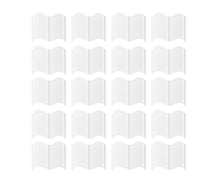 20Pcs Border Fence Walkway Landscape Edging - White