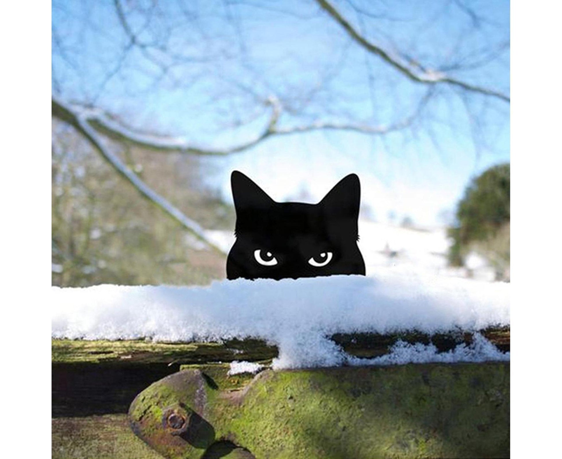 1 Set Garden Stake Peeping Cat Insert - A - view 6