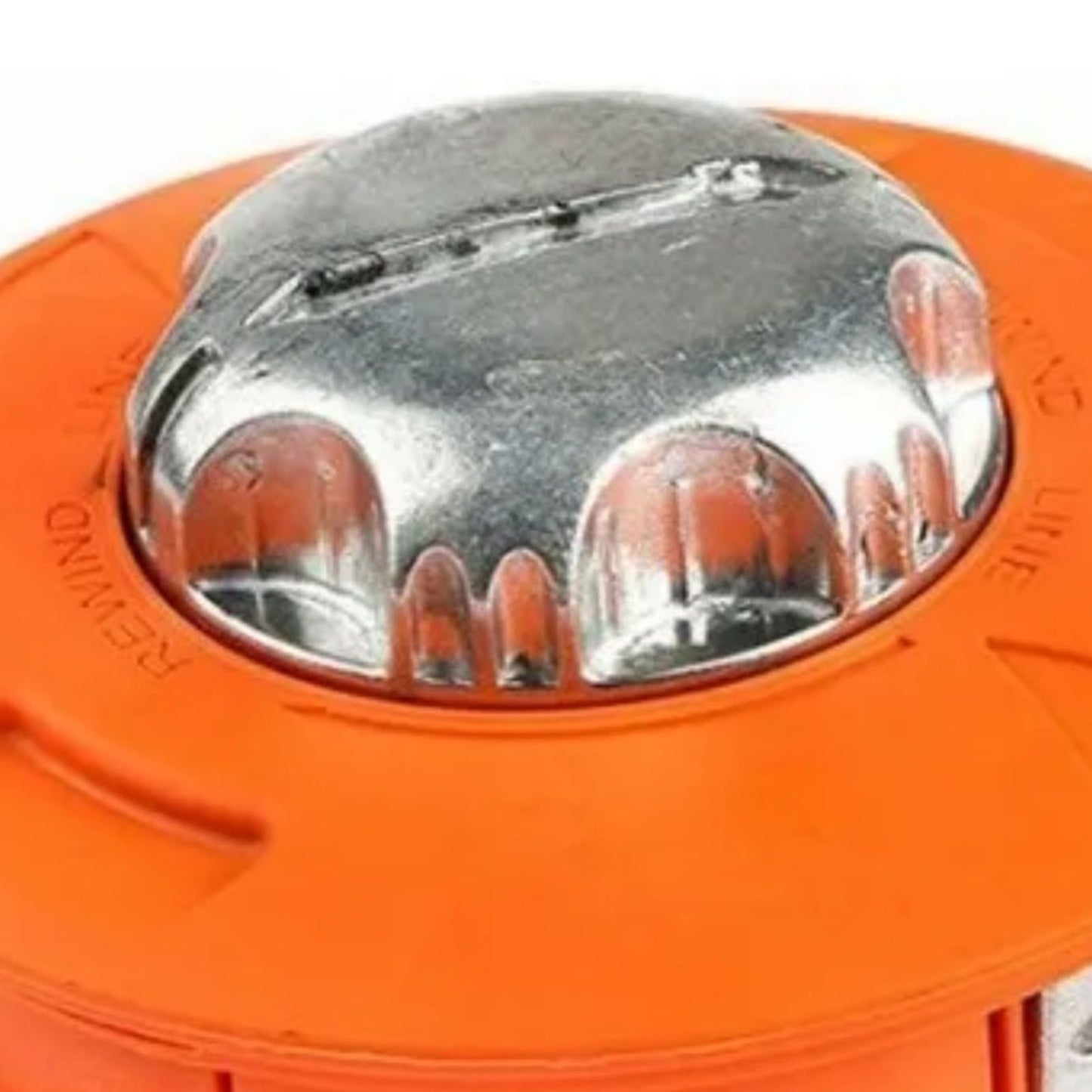 Lawn Mower Trimmer Head Dismantle Free Plastic Aluminum Trimming Head for Garden Mowing Machine Orange - view 7