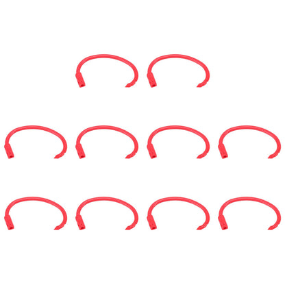 10 PCS Plastic Cow Nose Ring Large Cattle Breeding Nose Ring Livestock Nose Traction Rings - view 6
