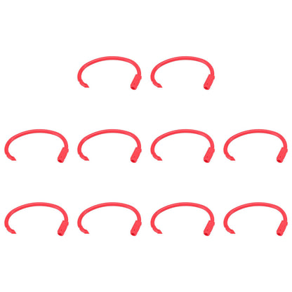10 PCS Plastic Cow Nose Ring Large Cattle Breeding Nose Ring Livestock Nose Traction Rings - view 9