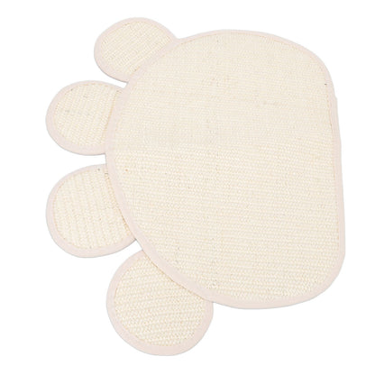 Sisal Cat Scratcher Mat Cute Shape Grinding Claw Protecting Furniture Cat Floor Scratching Pad for Cats Kittens - view 8