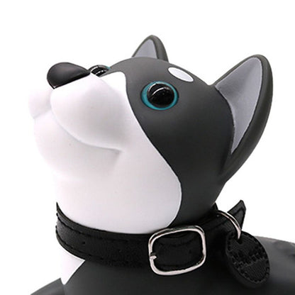 Cartoon Door Stopper Cute Animal Shaped Punch Free Decorative Door Wedge for Home Office Gray Dog - view 3