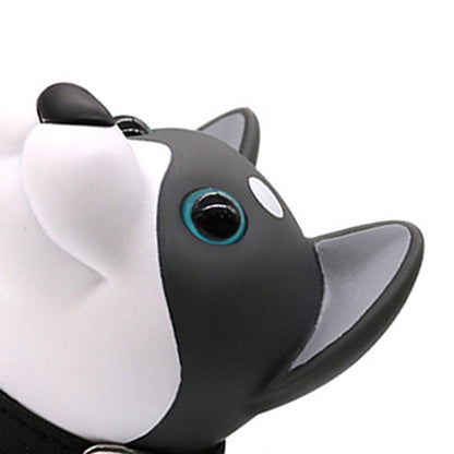Cartoon Door Stopper Cute Animal Shaped Punch Free Decorative Door Wedge for Home Office Gray Dog - view 6