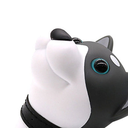Cartoon Door Stopper Cute Animal Shaped Punch Free Decorative Door Wedge for Home Office Gray Dog - view 7