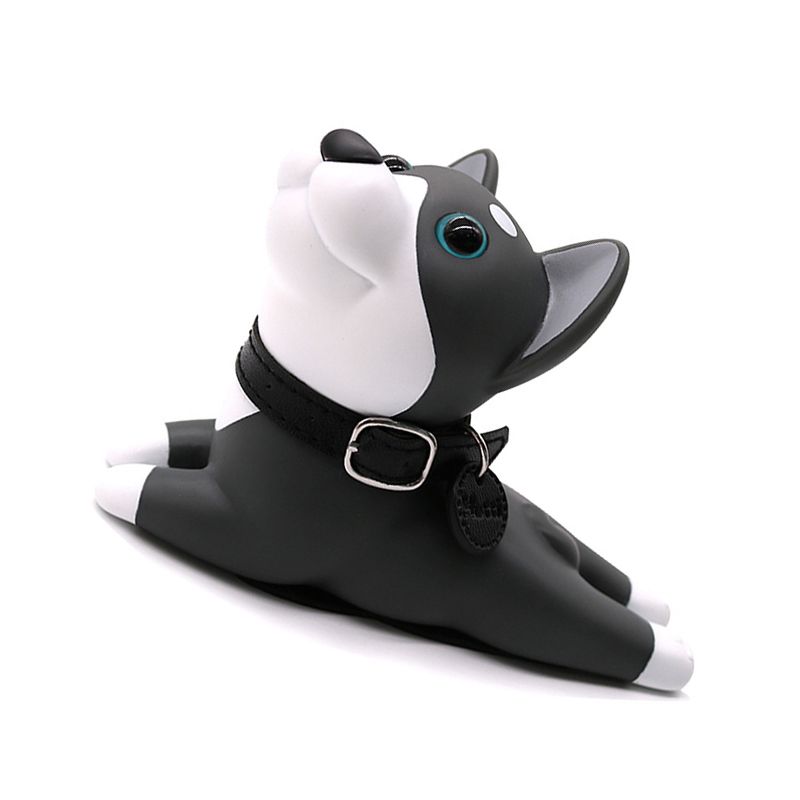 Cartoon Door Stopper Cute Animal Shaped Punch Free Decorative Door Wedge for Home Office Gray Dog - view 8