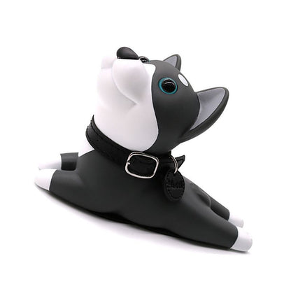 Cartoon Door Stopper Cute Animal Shaped Punch Free Decorative Door Wedge for Home Office Gray Dog - view 8