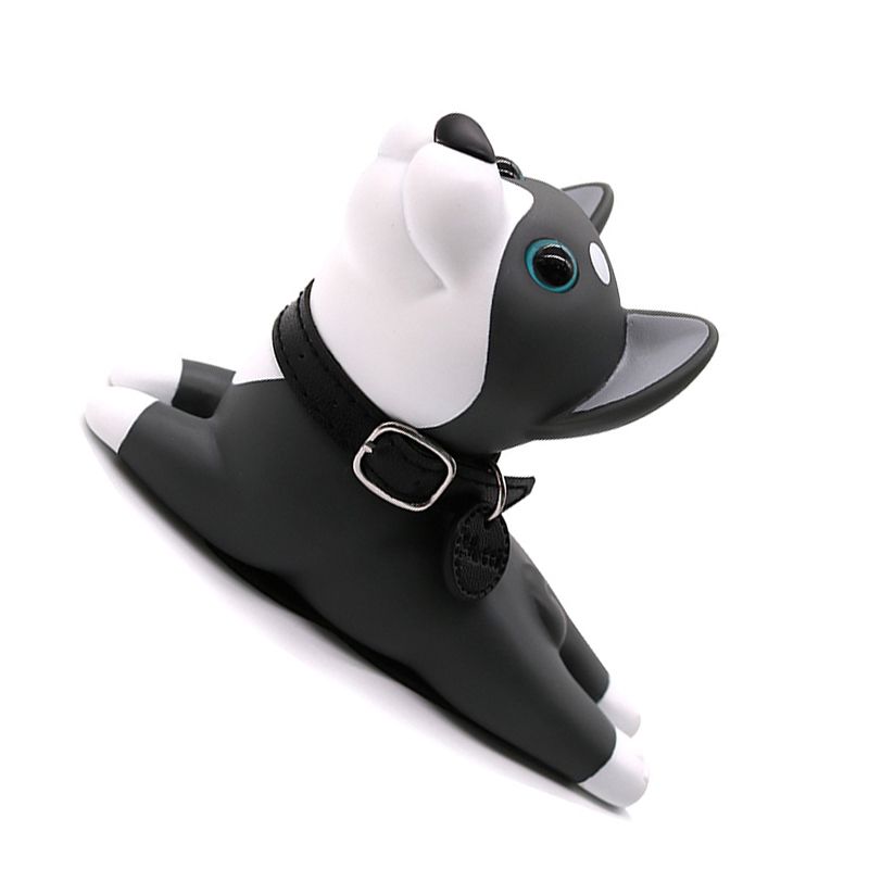 Cartoon Door Stopper Cute Animal Shaped Punch Free Decorative Door Wedge for Home Office Gray Dog - view 9