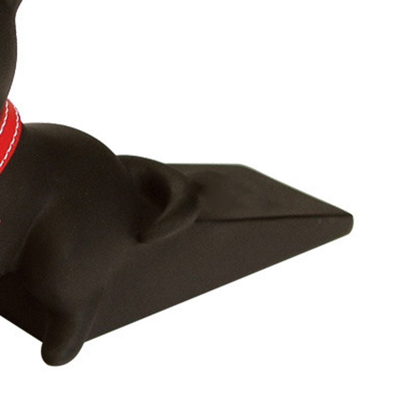 Cartoon Door Stopper Cute Animal Shaped Punch Free Decorative Door Wedge for Home Office Black Cat - view 4