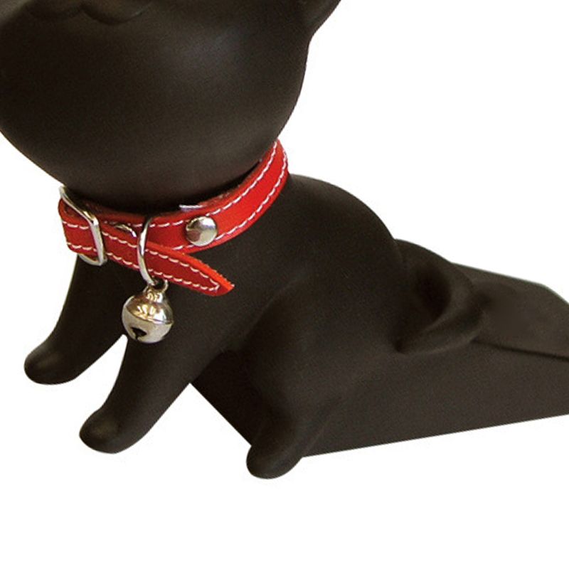 Cartoon Door Stopper Cute Animal Shaped Punch Free Decorative Door Wedge for Home Office Black Cat - view 9