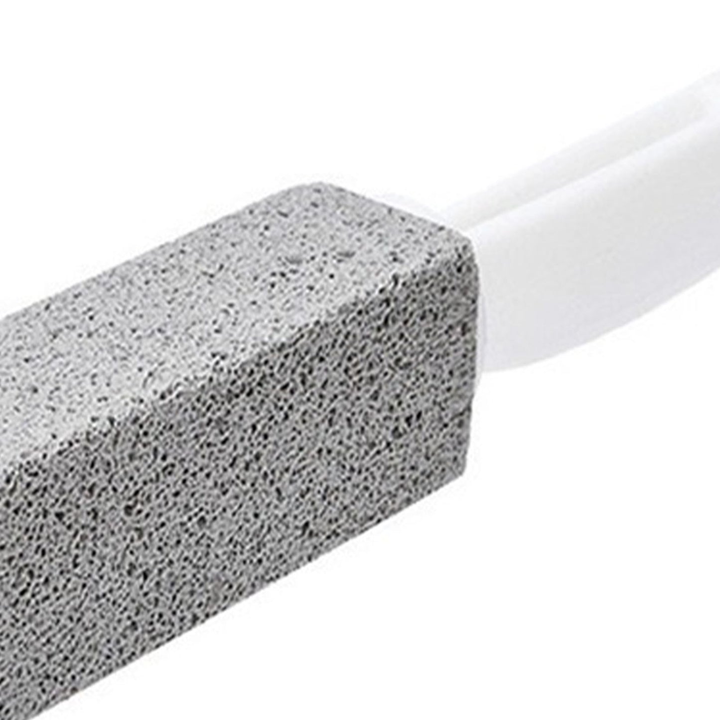 2pcs Pumice Stone Toilet Bowl Cleaner Efficient Toilet Bowl Cleaner Brush with Curved PP Handlee for Tiles BBQ Grills - view 7