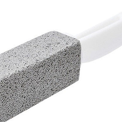 2pcs Pumice Stone Toilet Bowl Cleaner Efficient Toilet Bowl Cleaner Brush with Curved PP Handlee for Tiles BBQ Grills - view 7