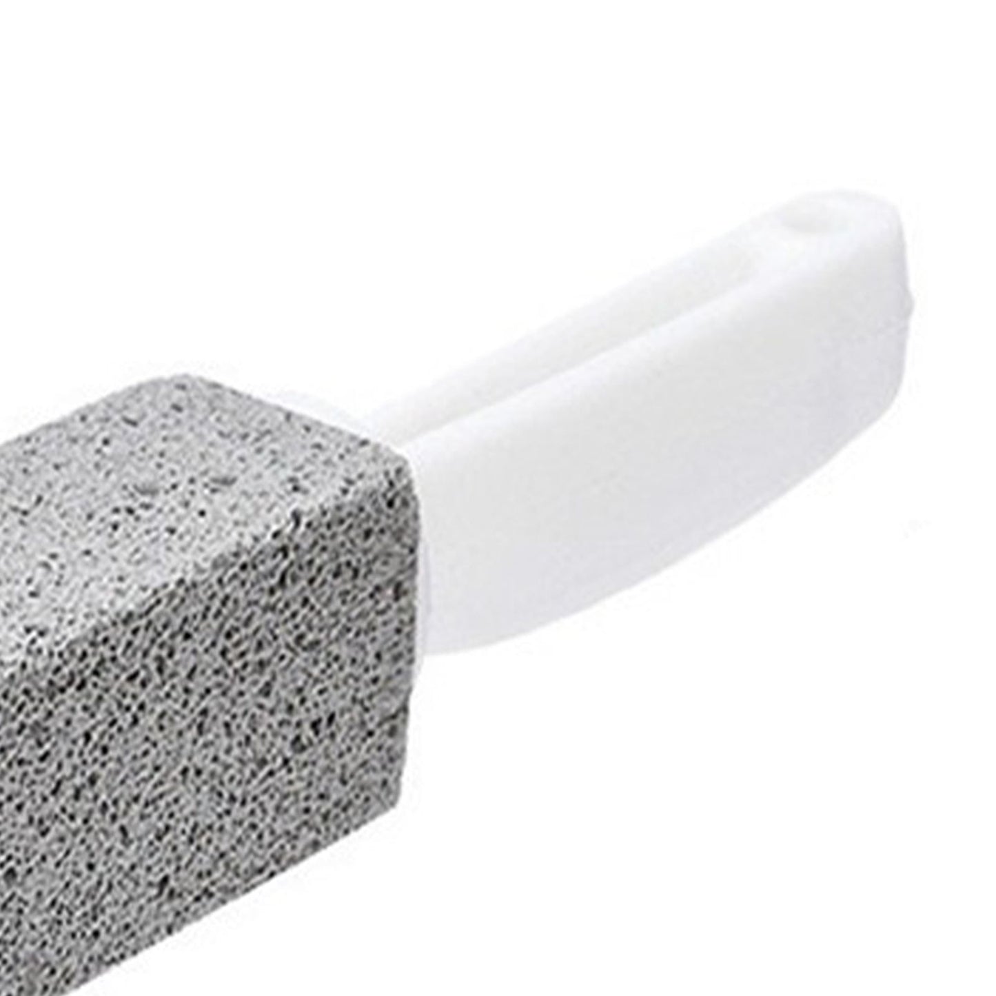 2pcs Pumice Stone Toilet Bowl Cleaner Efficient Toilet Bowl Cleaner Brush with Curved PP Handlee for Tiles BBQ Grills - view 8