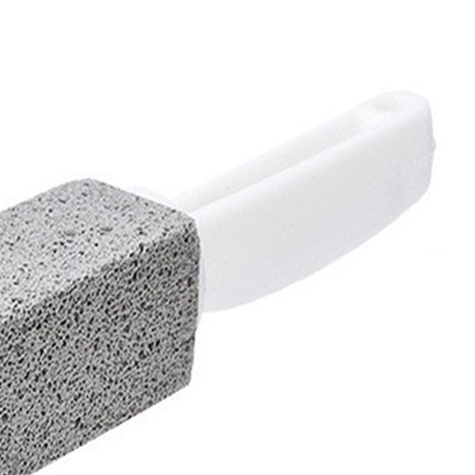 2pcs Pumice Stone Toilet Bowl Cleaner Efficient Toilet Bowl Cleaner Brush with Curved PP Handlee for Tiles BBQ Grills - view 8