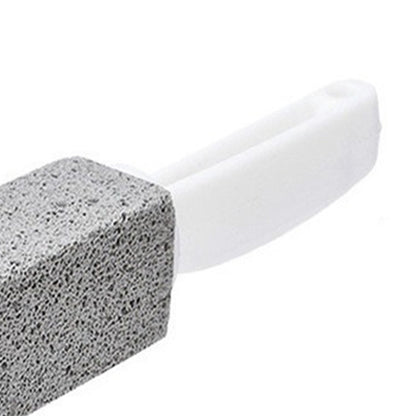 2pcs Pumice Stone Toilet Bowl Cleaner Efficient Toilet Bowl Cleaner Brush with Curved PP Handlee for Tiles BBQ Grills - view 8
