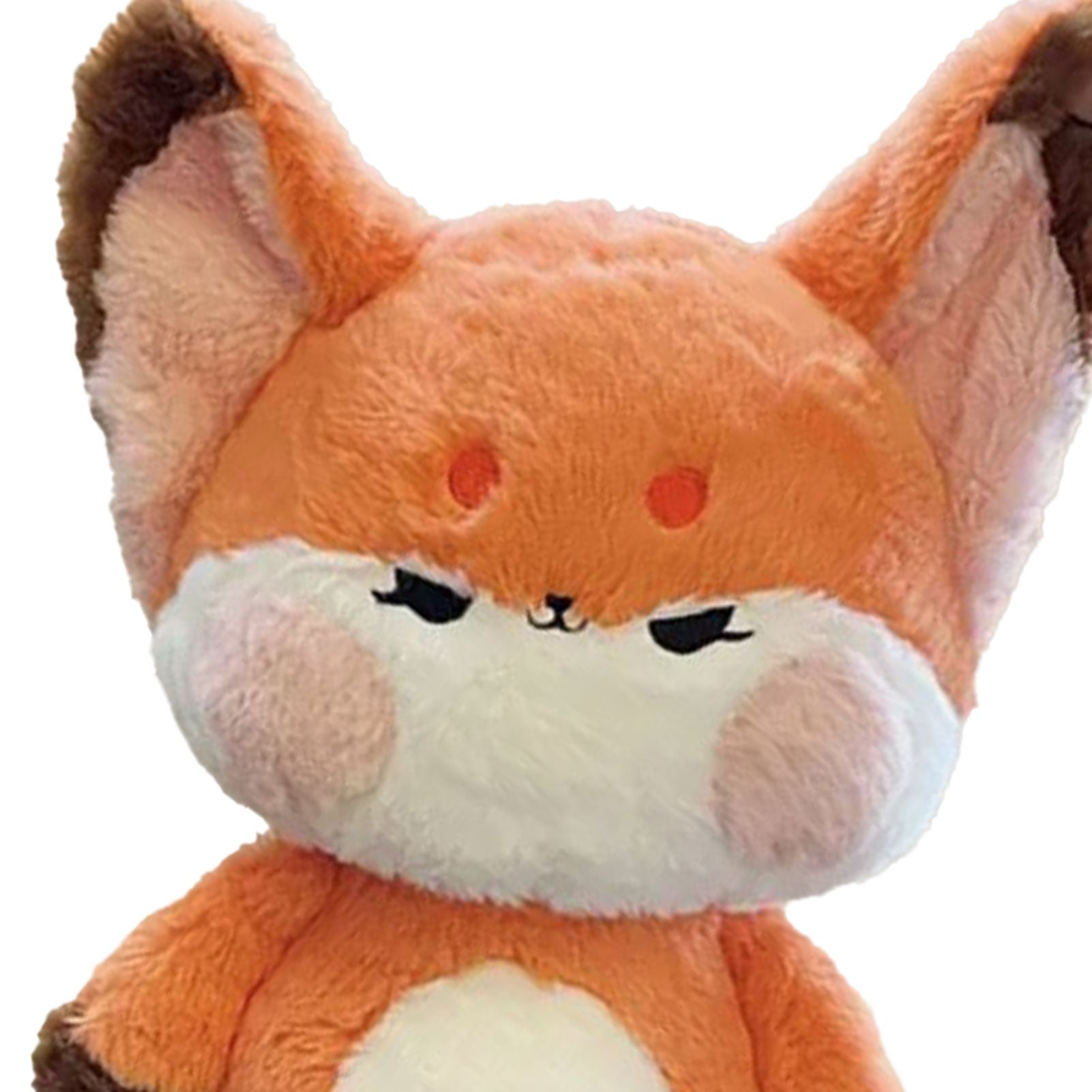 Fox Doll Cute Style Soft Plush Material Stuffed Cartoon Animal Toy for Kids Birthday Present Orange Full Length 60cm - view 8