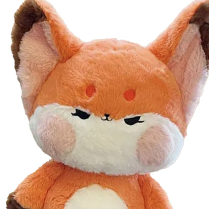 Fox Doll Cute Style Soft Plush Material Stuffed Cartoon Animal Toy for Kids Birthday Present Orange Full Length 60cm - view 8
