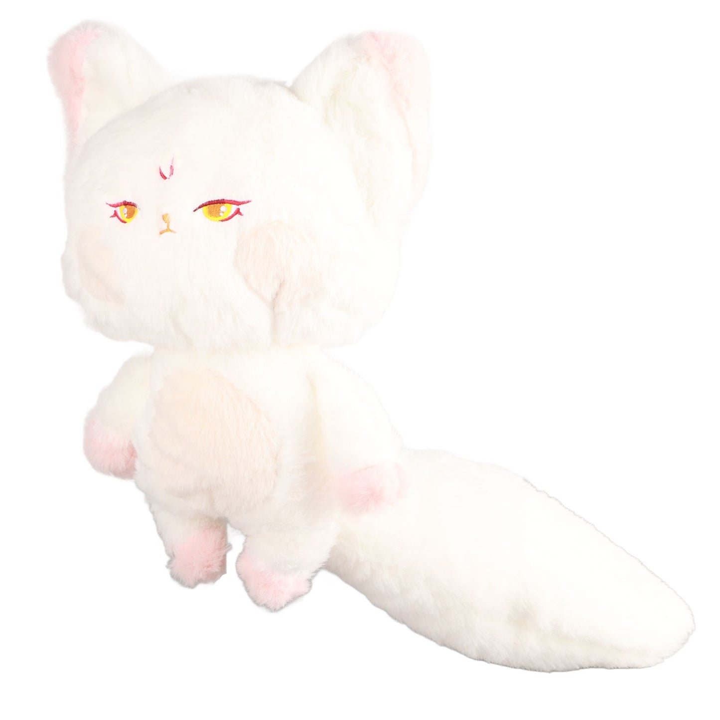 Fox Doll Cute Style Soft Plush Material Stuffed Cartoon Animal Toy for Kids Birthday Present Golden Eye Full Length 60cm - view 5