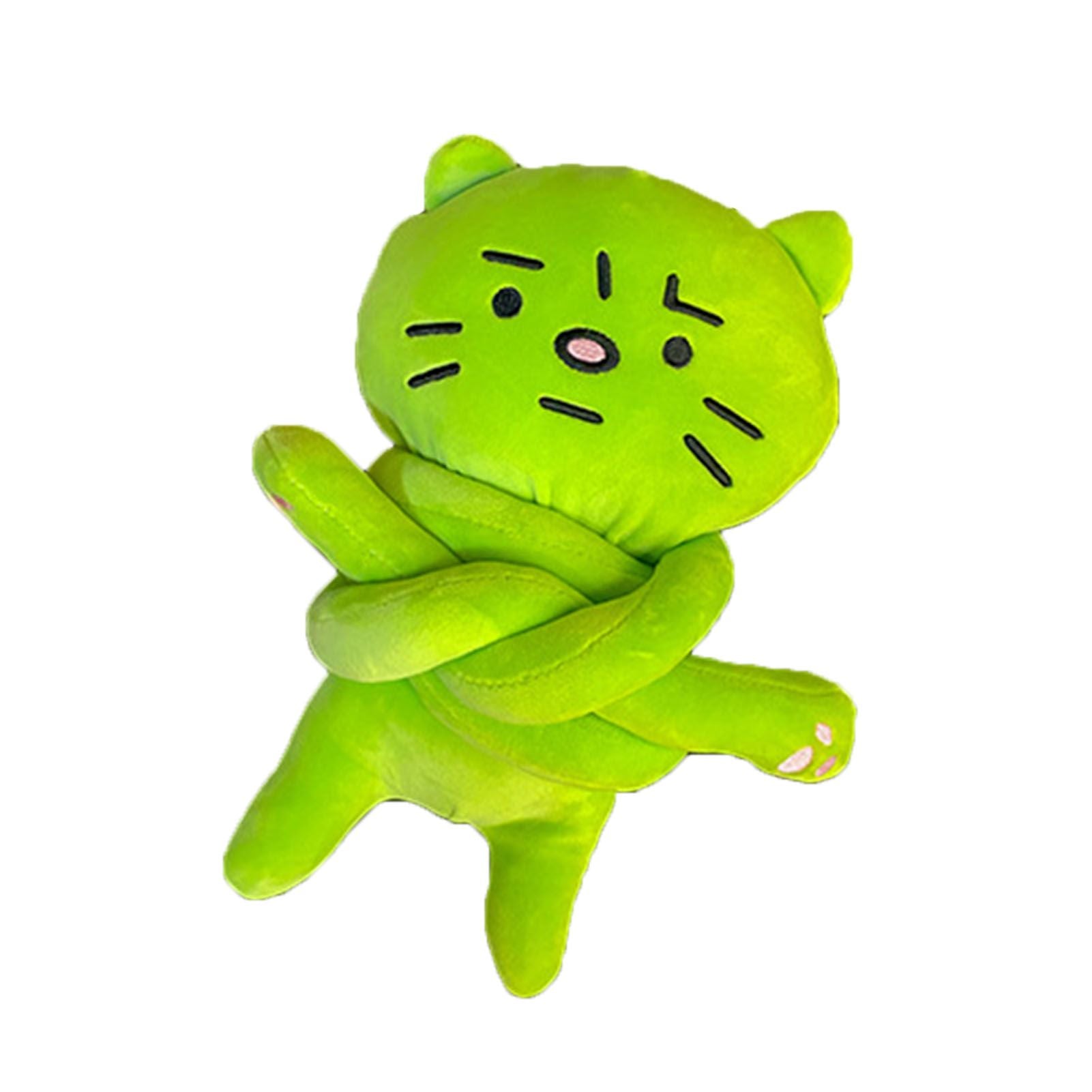 Plush Toy Shoulder Bag Cartoon Long Arm Anxiety Kitty Plush Purse Bag for Shopping Traveling - view 3