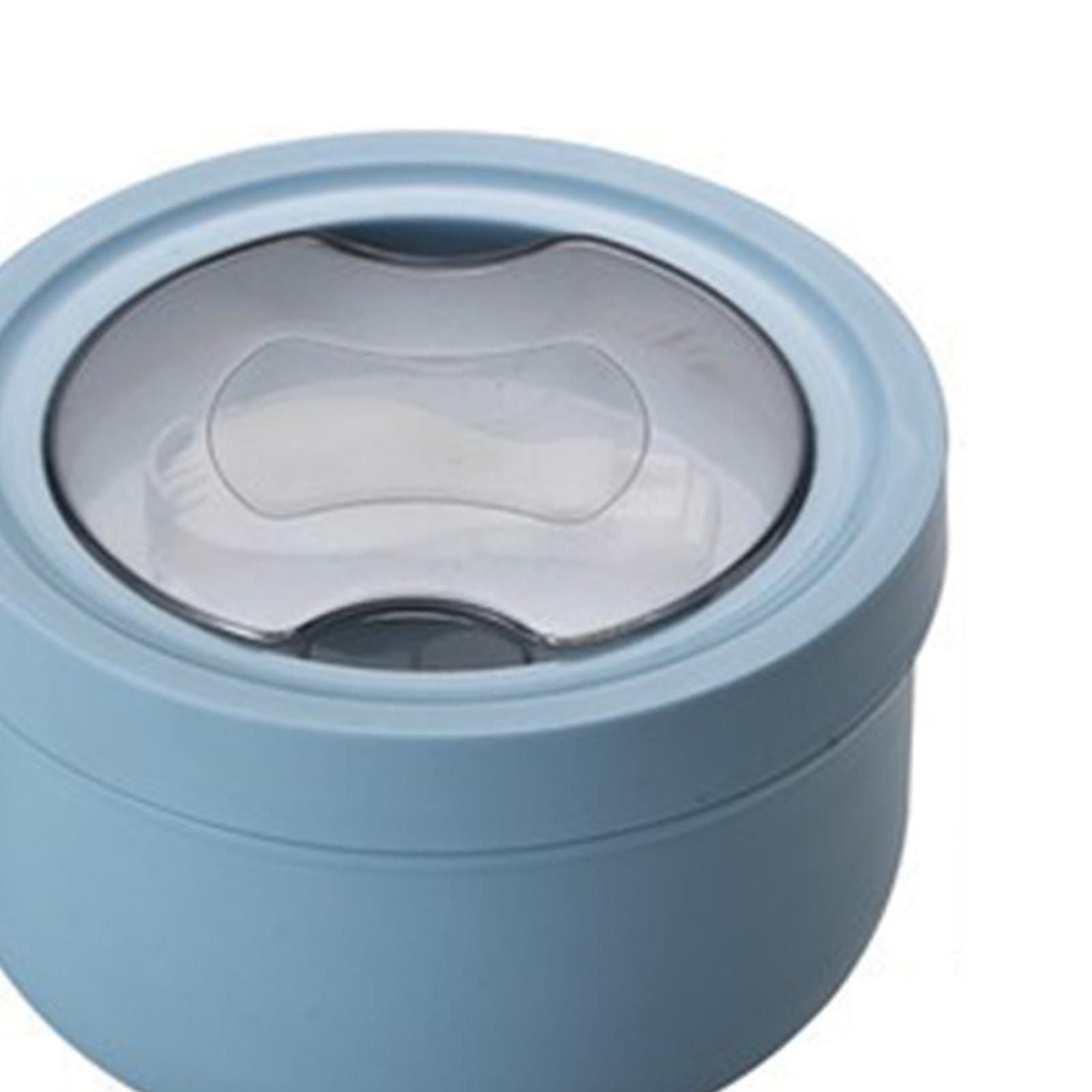 Insulated Bowl Leakage Proof 304 Stainless Steel Interior Thermal Soup Bowl with Handle for Noodle Bento 850ml Blue - view 7