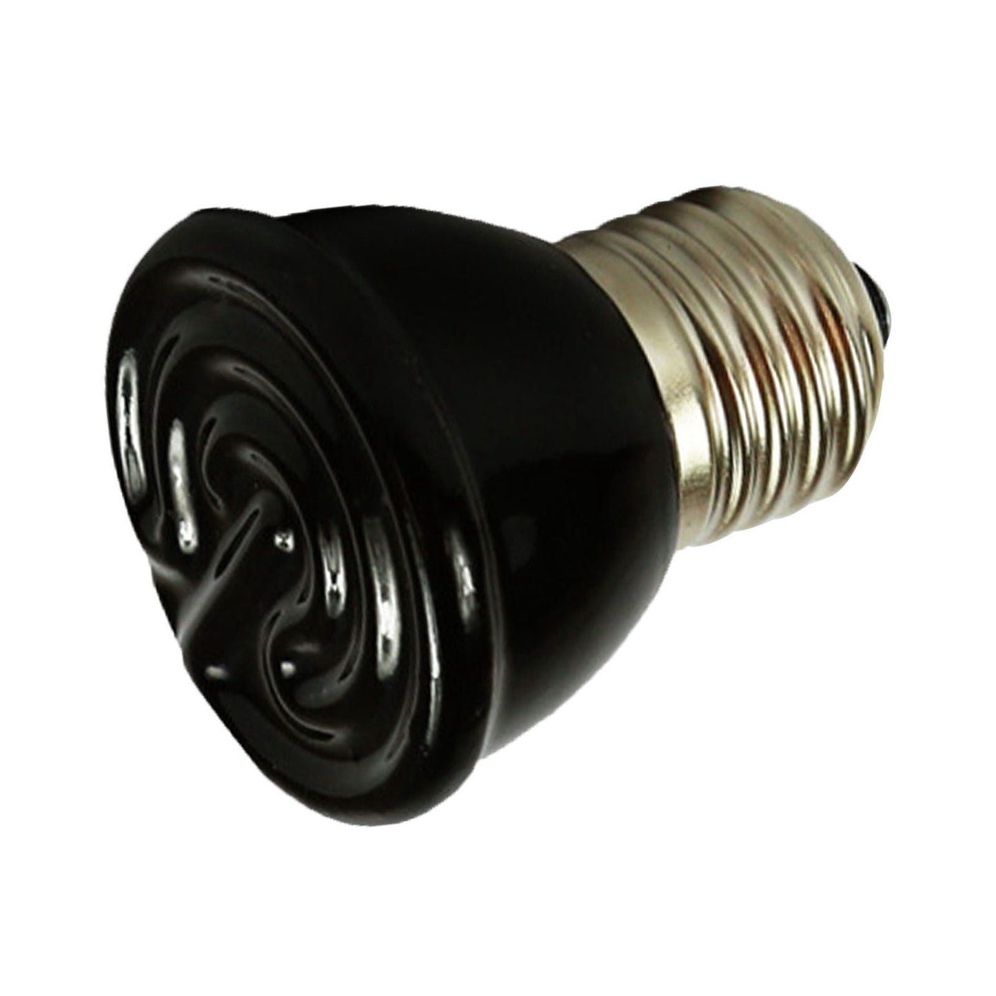 100W Ceramic Heating Lamp Non Luminous Pet Heating Light for Reptile Home 220V Black - view 3