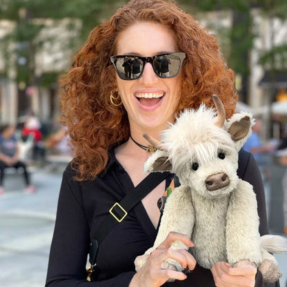 Highland Cattle Plush Doll Plush Cattle Toys Fluffy Cow Plush Pet Cow Toys - view 5