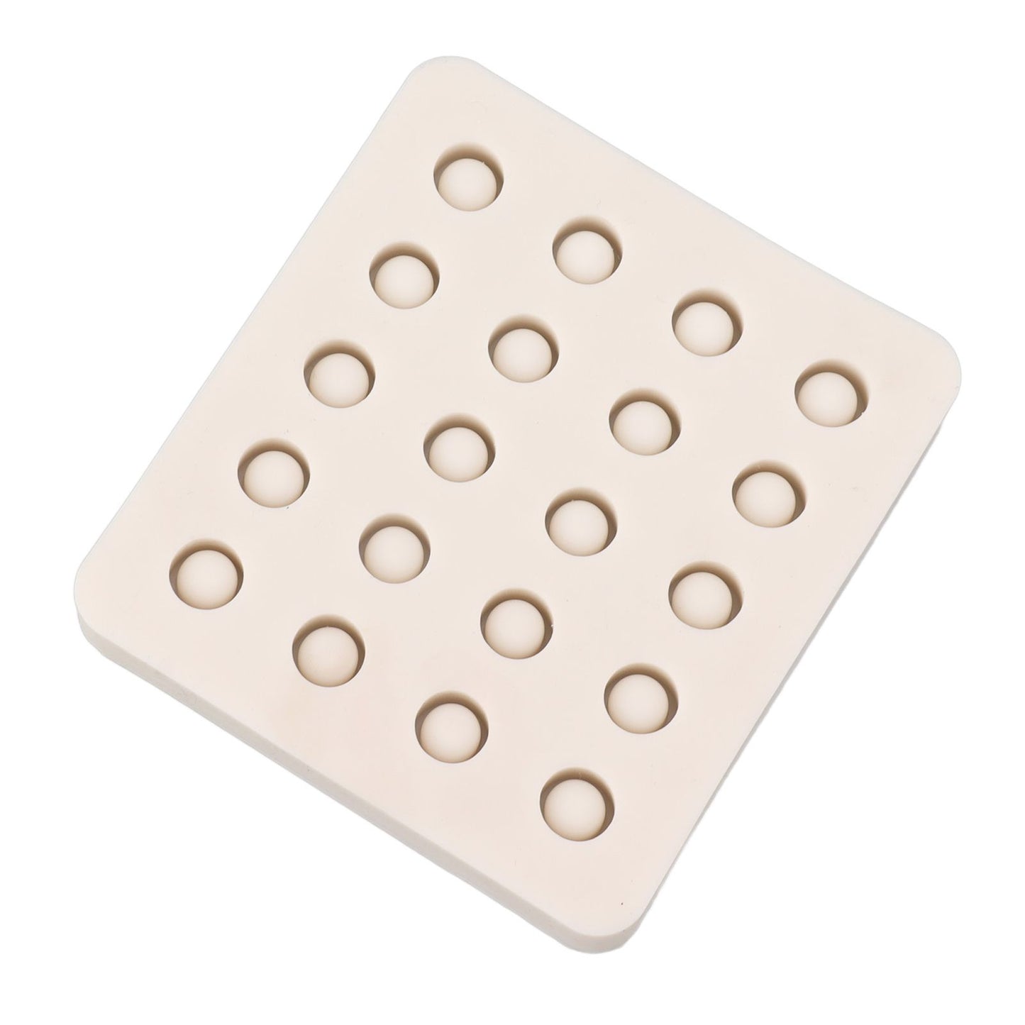 Queen Bee Rearing Mold Silicone 20 Cups Beeswax Mold Beekeeping Bee Cell Cup for Garden - view 2