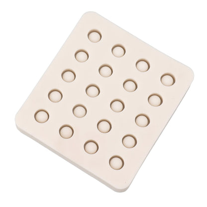 Queen Bee Rearing Mold Silicone 20 Cups Beeswax Mold Beekeeping Bee Cell Cup for Garden - view 2