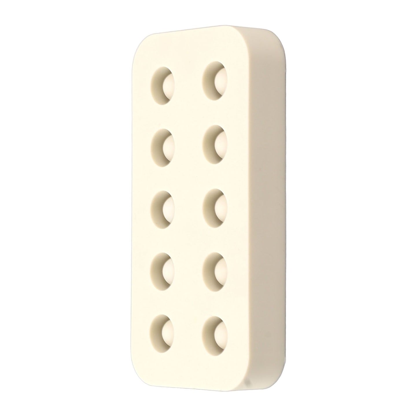 Wax Queen Grafting Cups Silicone Mold Beekeeping Beeswax Queen Cell Cups Making Mold 2 Rows 96x48x14mm - view 8